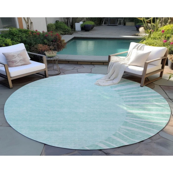 Chantille ACN668 Teal 8' x 8' Rug