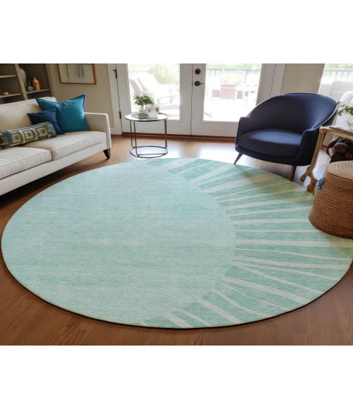 Chantille ACN668 Teal 8' x 8' Rug
