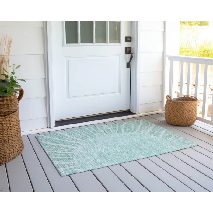 Chantille ACN668 Teal 1'8" x 2'6" Rug