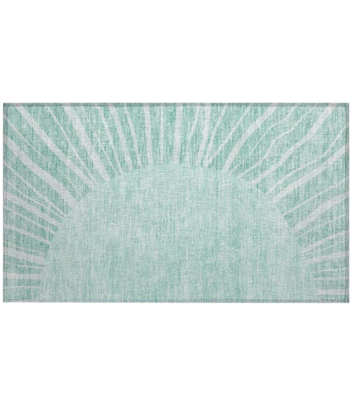 Chantille ACN668 Teal 1'8" x 2'6" Rug