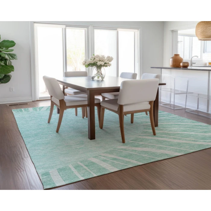 Chantille ACN668 Teal 2'6" x 3'10" Rug