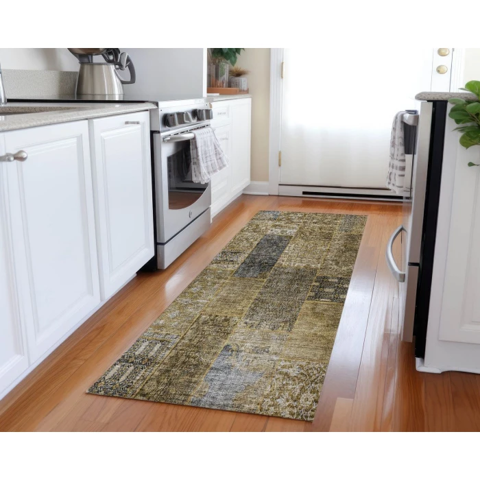 Chantille ACN669 Brown 2'3" x 7'6" Rug