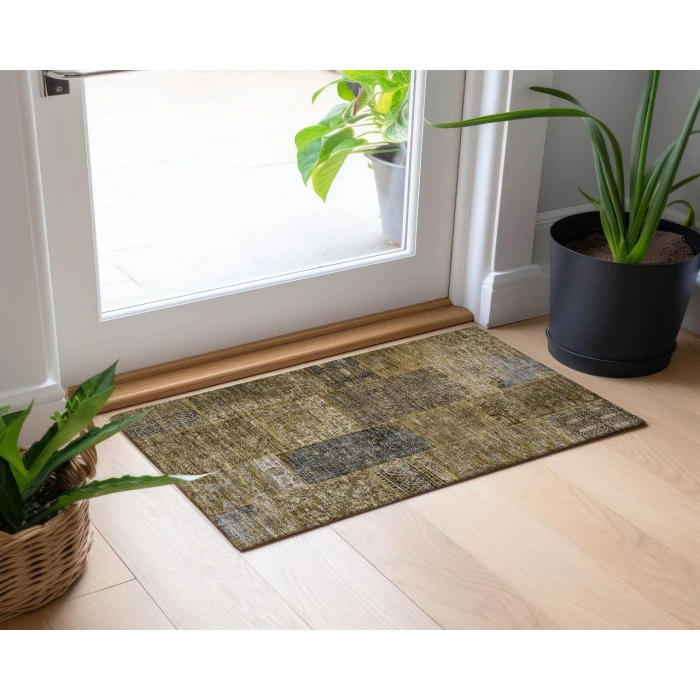 Chantille ACN669 Brown 1'8" x 2'6" Rug