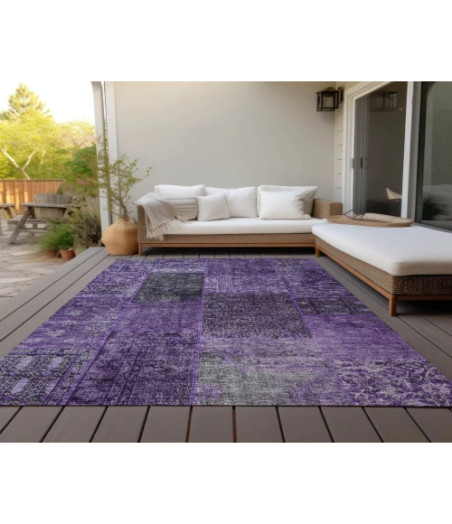 Chantille ACN669 Eggplant 5' x 7'6" Rug