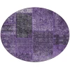Addison Chantille ACN669 Eggplant 8 ft. x 8 ft. Round Rug
