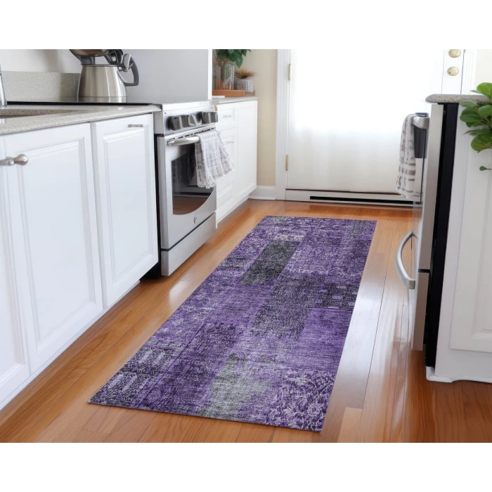 Chantille ACN669 Eggplant 2'3" x 7'6" Rug