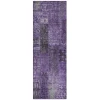 Addison Chantille ACN669 Eggplant 2 ft. 3 in. x 7 ft. 6 in. Runner Rug