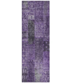 Addison Chantille ACN669 Eggplant 2 ft. 3 in. x 7 ft. 6 in. Runner Rug