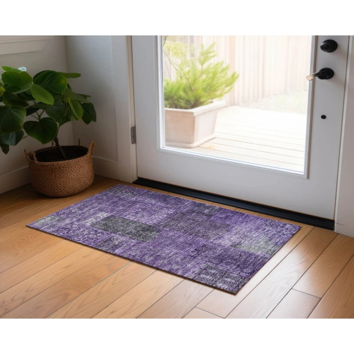 Chantille ACN669 Eggplant 1'8" x 2'6" Rug