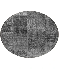 Addison Chantille ACN669 Gray 8 ft. x 8 ft. Round Rug