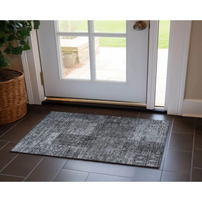 Chantille ACN669 Gray 1'8" x 2'6" Rug