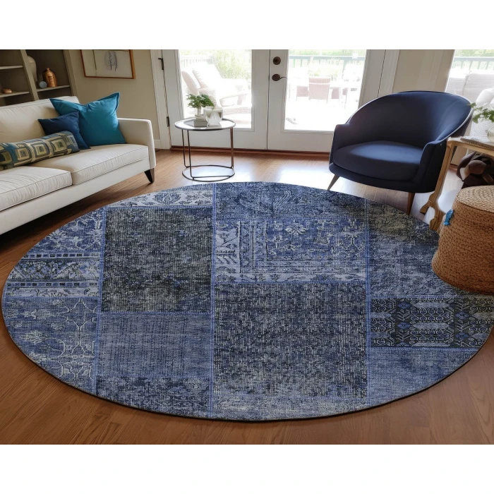 Chantille ACN669 Navy 8' x 8' Rug