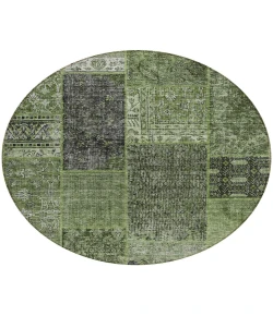 Addison Chantille ACN669 Olive 8 ft. x 8 ft. Round Rug