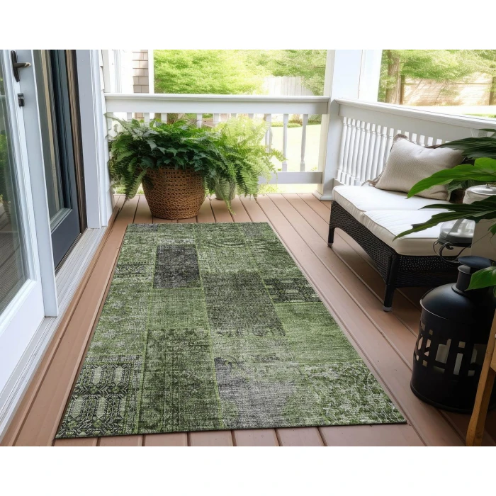 Chantille ACN669 Olive 2'3" x 7'6" Rug