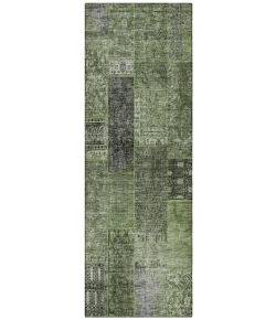 Addison Chantille ACN669 Olive 2 ft. 3 in. x 7 ft. 6 in. Runner Rug