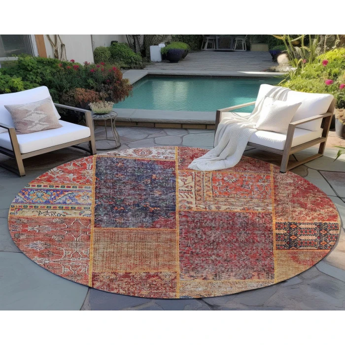 Chantille ACN669 Red 8' x 8' Rug