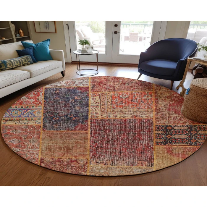 Chantille ACN669 Red 8' x 8' Rug
