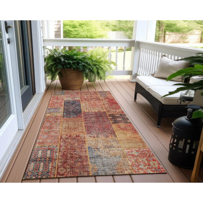 Chantille ACN669 Red 2'3" x 7'6" Rug