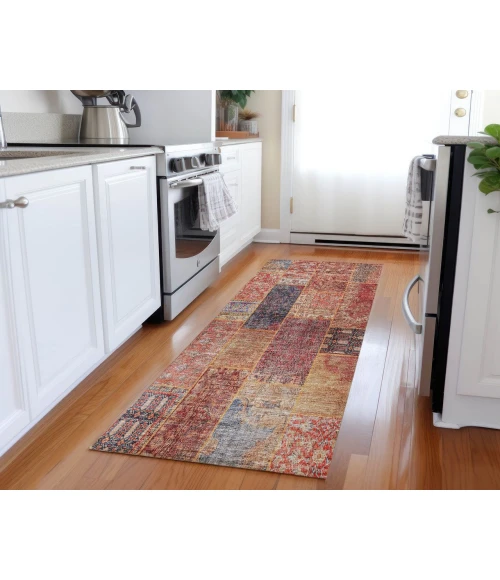 Chantille ACN669 Red 2'3" x 7'6" Rug