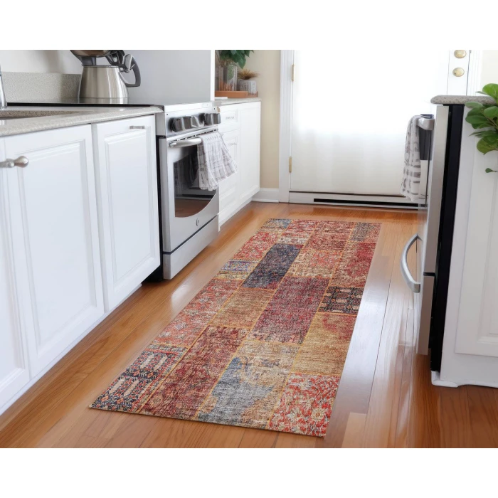 Chantille ACN669 Red 2'3" x 7'6" Rug