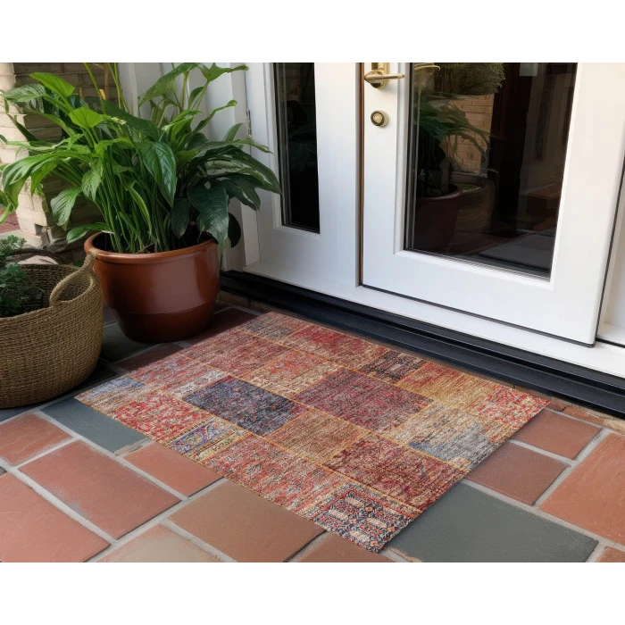 Chantille ACN669 Red 1'8" x 2'6" Rug