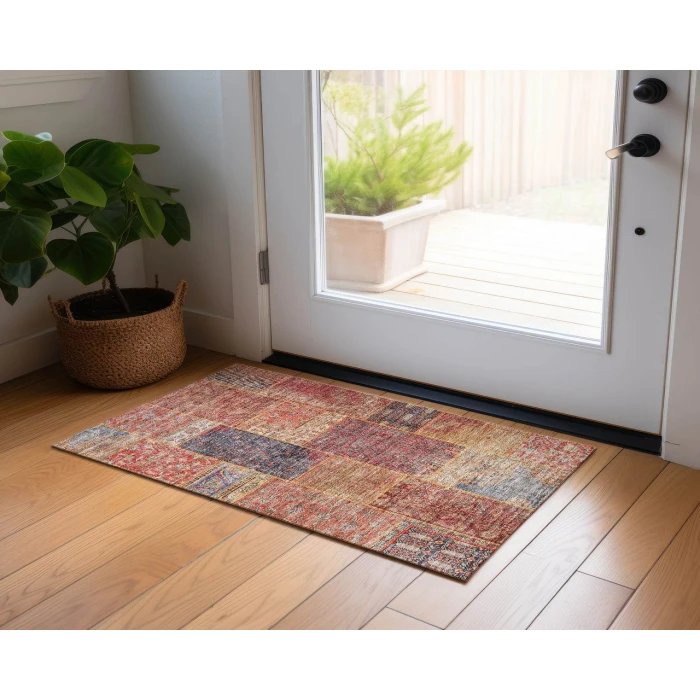 Chantille ACN669 Red 1'8" x 2'6" Rug