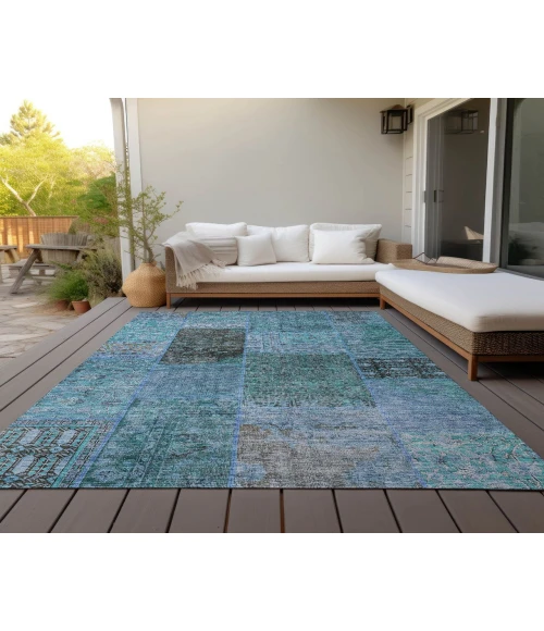 Chantille ACN669 Teal 10' x 14' Rug