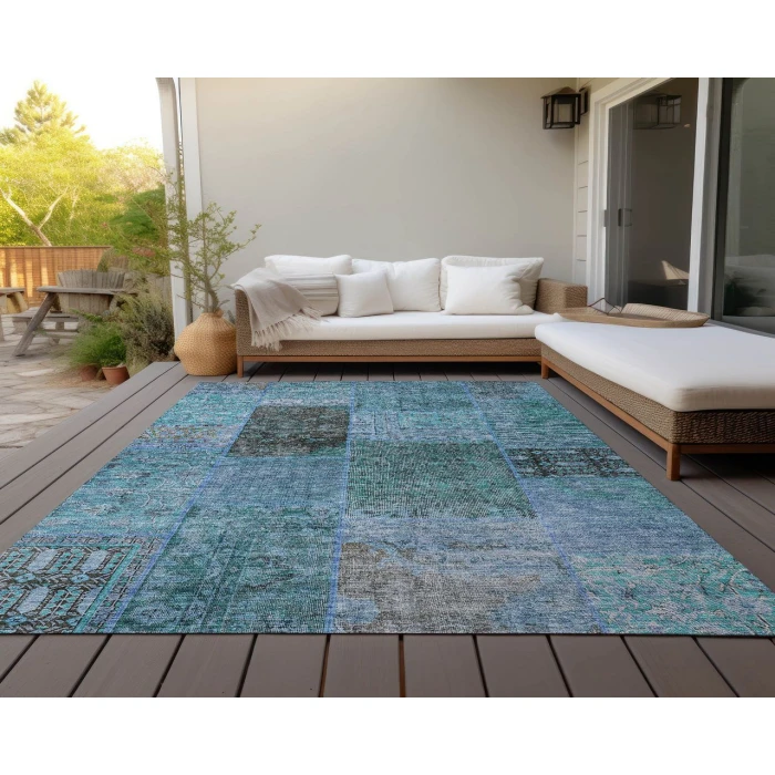 Chantille ACN669 Teal 8' x 10' Rug