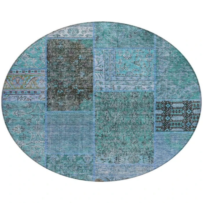 Chantille ACN669 Teal 8' x 8' Rug