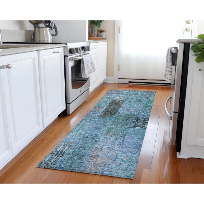 Chantille ACN669 Teal 2'3" x 7'6" Rug