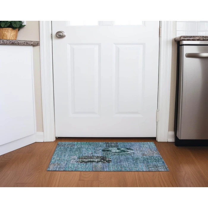 Chantille ACN669 Teal 1'8" x 2'6" Rug