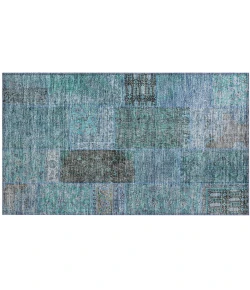 Addison Chantille ACN669 Teal 1 ft. 8 in. x 2 ft. 6 in. Rectangle Rug