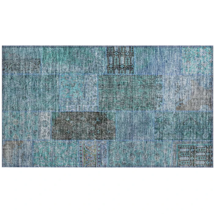 Chantille ACN669 Teal 1'8" x 2'6" Rug