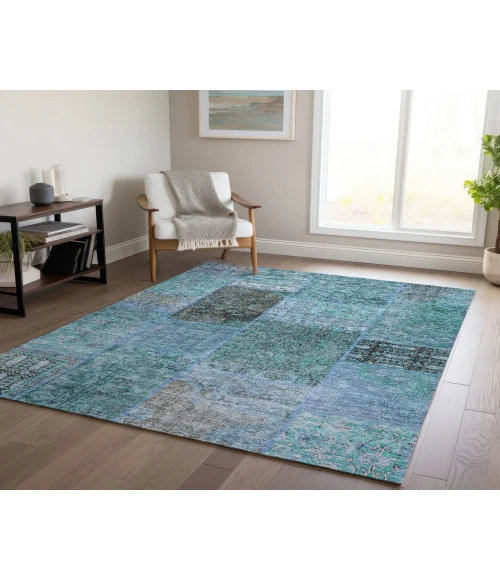 Chantille ACN669 Teal 10' x 14' Rug