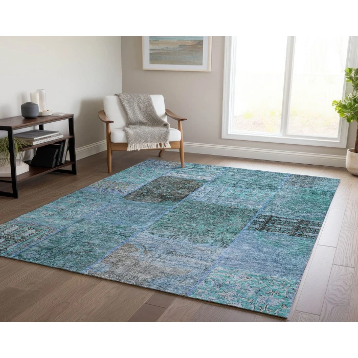 Chantille ACN669 Teal 8' x 10' Rug