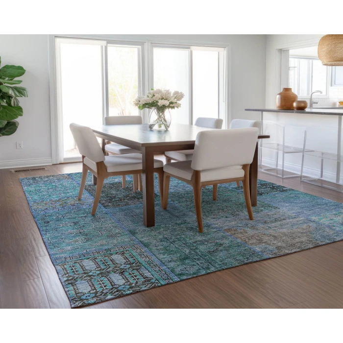 Chantille ACN669 Teal 8' x 10' Rug