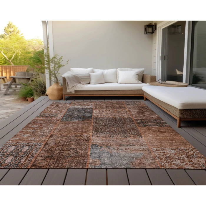 Chantille ACN669 Terracotta 8' x 10' Rug