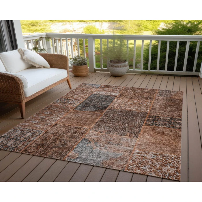 Chantille ACN669 Terracotta 8' x 10' Rug
