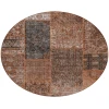 Addison Chantille ACN669 Terracotta 8 ft. x 8 ft. Round Rug