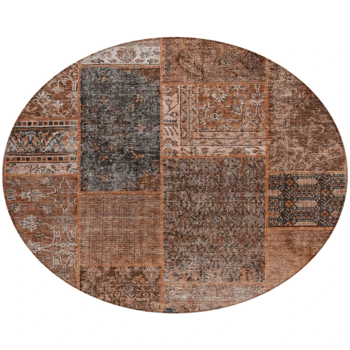 Chantille ACN669 Terracotta 8' x 8' Rug