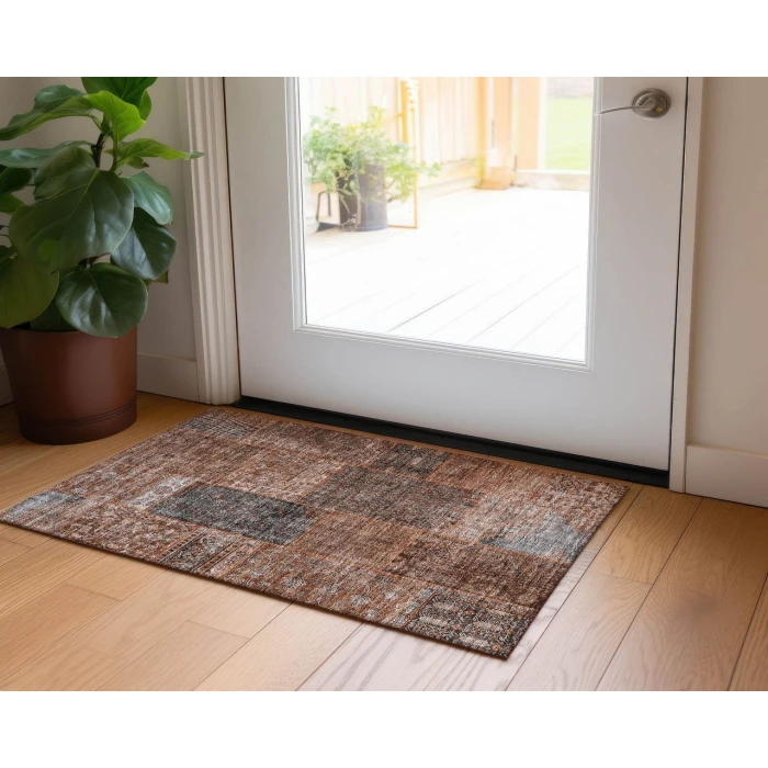 Chantille ACN669 Terracotta 1'8" x 2'6" Rug