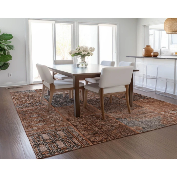 Chantille ACN669 Terracotta 8' x 10' Rug