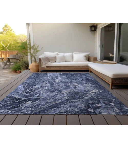 Chantille ACN670 Navy 8' x 10' Rug