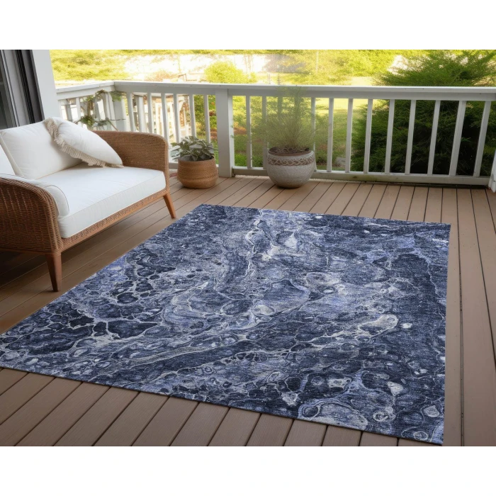 Chantille ACN670 Navy 5' x 7'6" Rug
