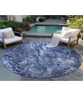 Chantille ACN670 Navy 8' x 8' Rug