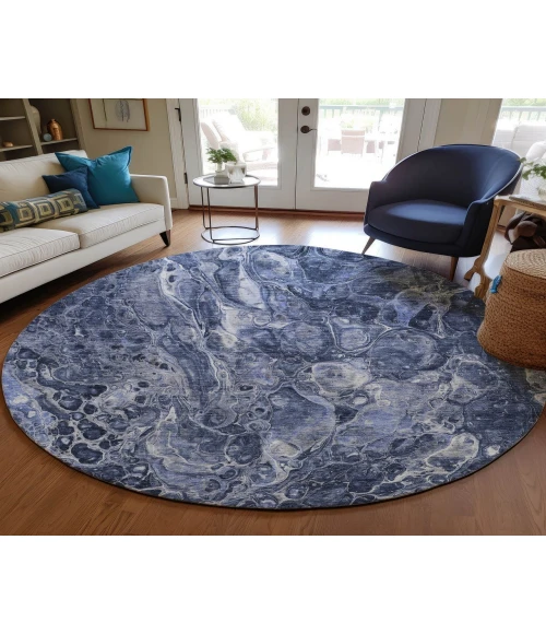 Chantille ACN670 Navy 8' x 8' Rug