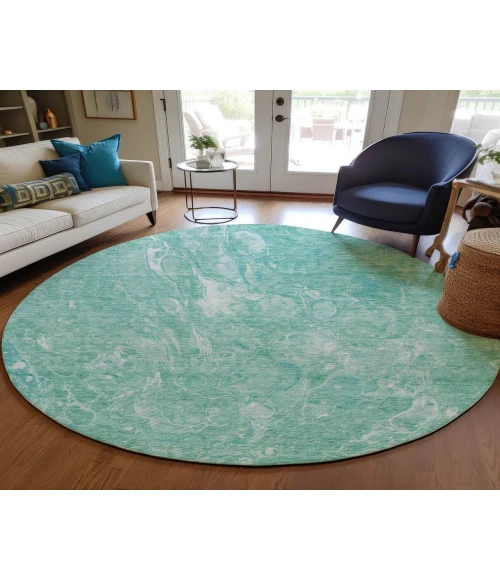 Chantille ACN670 Teal 8' x 8' Rug