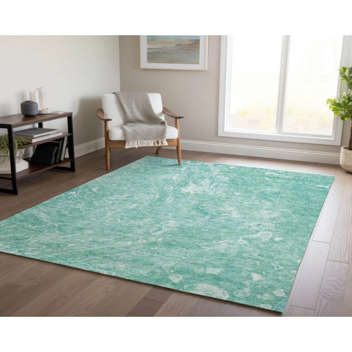 Chantille ACN670 Teal 3' x 5' Rug