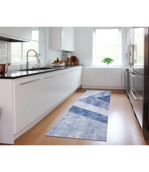 Chantille ACN671 Blue 2'3" x 7'6" Rug