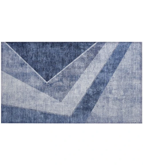 Chantille ACN671 Blue 1'8" x 2'6" Rug